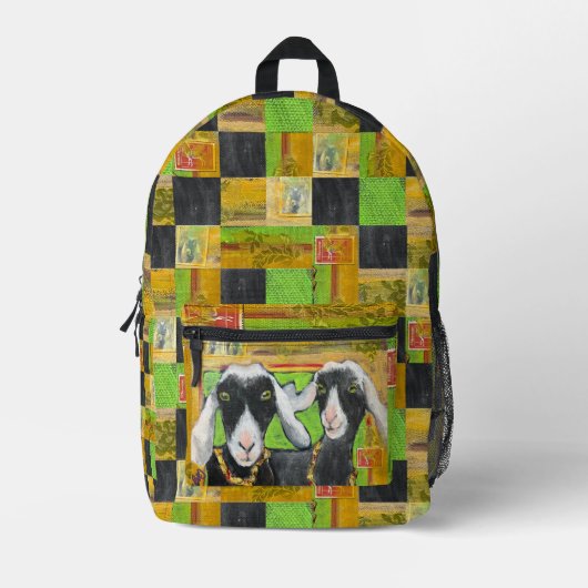 Twee Black Goats Rugzak 'Print Cut Sew Bag' (Voorkant)