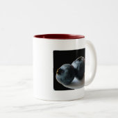 Twee blauwe Mok (Voorkant rechts)