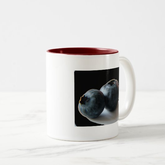 Twee blauwe Mok (Voorkant rechts)