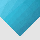 Twee blauwe tinten polygonaal tissuepapier (Detail)