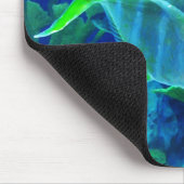 Twee blauwe vissen muismat (Hoek)