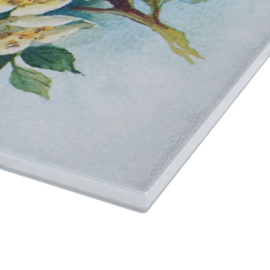 Twee blauwvogels snijplank (Hoek)