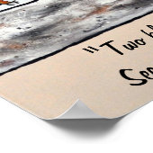 Twee blinde muizen poster (Hoek)