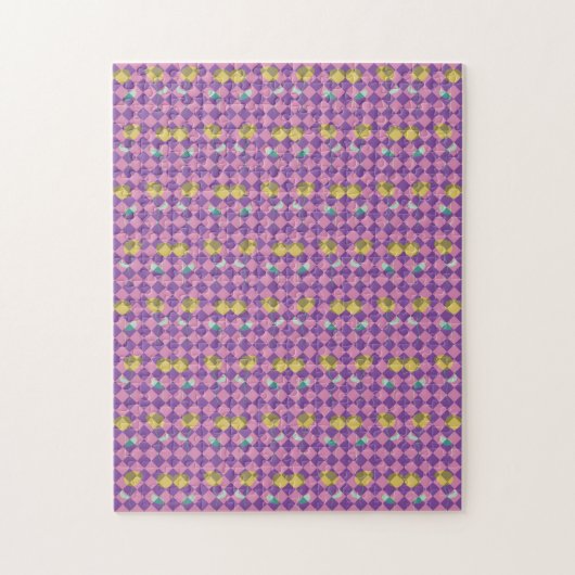 Twee Bloemen Diamanten Legpuzzel (Verticaal)