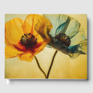 Twee bloemen gastenboek