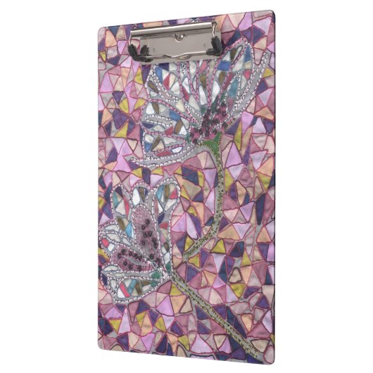 Twee bloemen klembord (Links)