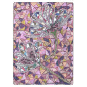 Twee bloemen klembord (Achterkant)