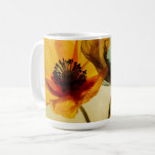 Twee bloemen koffiemok (Voorkant links)