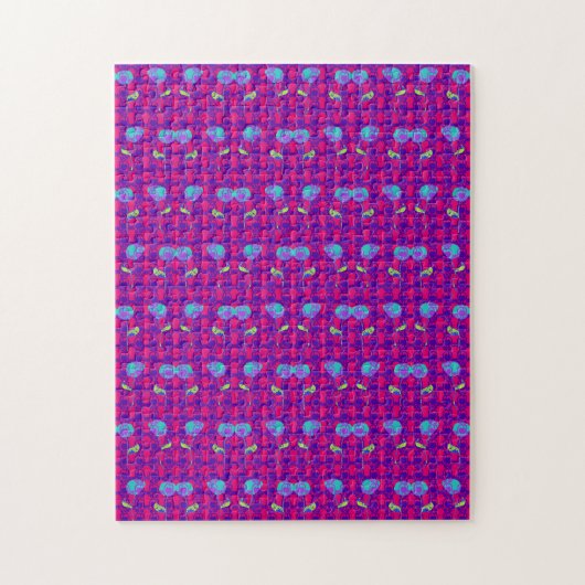 Twee Bloemen Komkommelbloemen Legpuzzel (Verticaal)