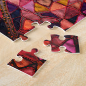 Twee bloemen legpuzzel (Zijkant)