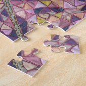 Twee bloemen legpuzzel (Zijkant)
