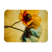 Twee bloemen magneet (Horizontaal)