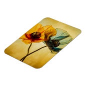 Twee bloemen magneet (Linkerzijde)