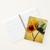 Twee bloemen notitieboek (Binnen)