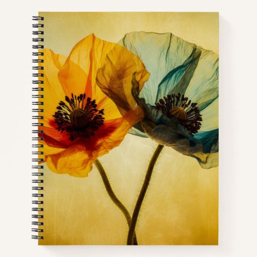 Twee Bloemen Notitieboek (Voorkant)