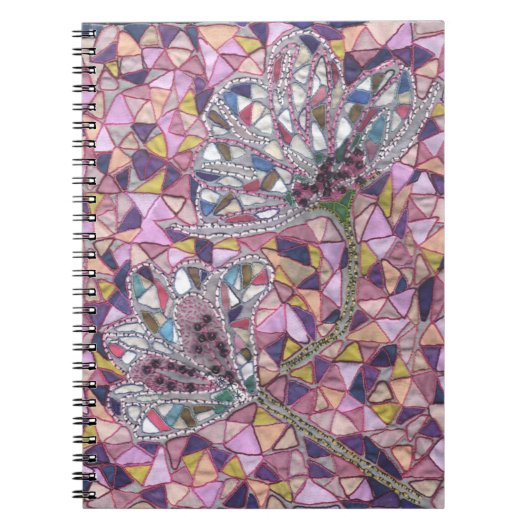 Twee bloemen notitieboek (Voorkant)