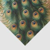 Twee Bloemen Peacocks Decoupage Tissuepapier (Detail)