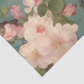 Twee Bloemen Peacocks Decoupage Tissuepapier (Detail)