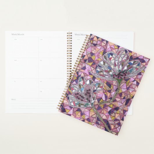 Twee bloemen planner (Display)