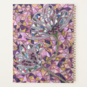 Twee bloemen planner (Achterkant)