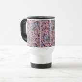 Twee bloemen reisbeker (Voorkant links)