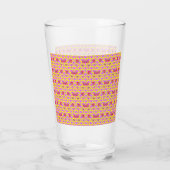 Twee Bloemen Rozen Glas (Achterkant)