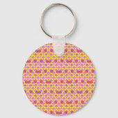 Twee Bloemen Rozen Sleutelhanger (Achterkant)