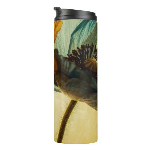 Twee bloemen thermosbeker (Geroteerd rechts)