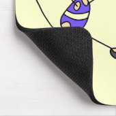 Twee Blond Girl Gymnast Tshirts en cadeaus Muismat (Hoek)