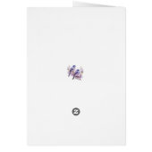 Twee Bluebirds Liefde Bruiloft (Achterkant)