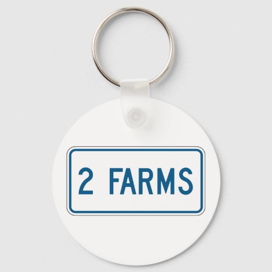 Twee Boerderijen Sleutelhanger (Achterkant)