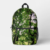 Twee bomen bedrukte rugzak (Voorkant)