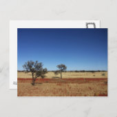 Twee bomen briefkaart (Voorkant / Achterkant)