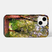 Twee bomen iPhone hoesje (Achterkant horizontaal)