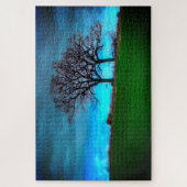 Twee bomen legpuzzel (Verticaal)