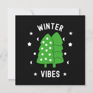 Twee bomen winterse vibes