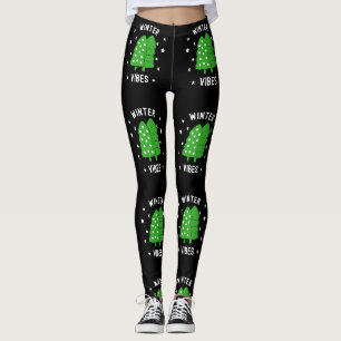 Twee bomen winterse vibes leggings