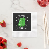 Twee bomen winterse vibes servet (Insitu)