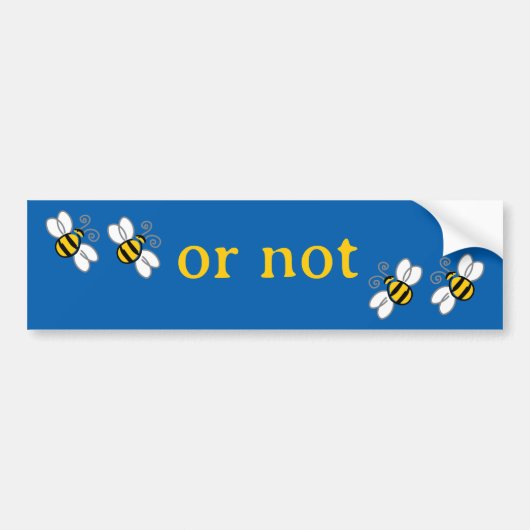 twee bommenbumper bumpersticker (Voorkant)