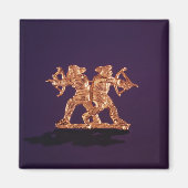 Twee boogschutters magneet (Voorkant)