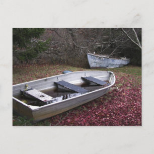 Twee boten briefkaart