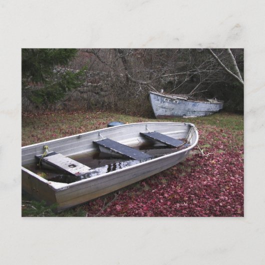 Twee boten briefkaart (Voorkant)