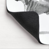 Twee Boxer-honden Muismat (Hoek)