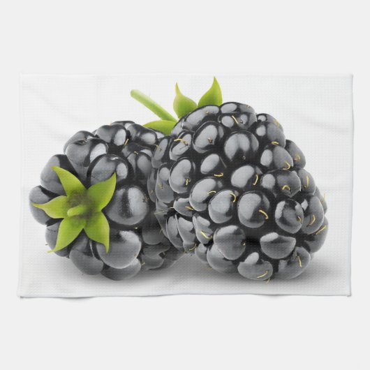 Twee bramen theedoek (Horizontaal)