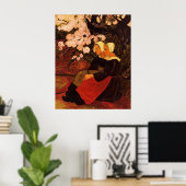 Twee Bretonse vrouwen onder appelboom, Poster (Thuiskantoor)