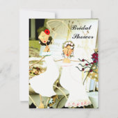 Twee Bridal Uitnodiging van de Shower (Voorkant)