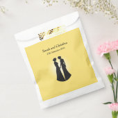 Twee briden bedankzakje (Gezegeld)