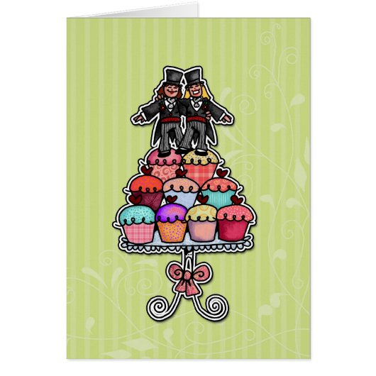 Twee Brides over cupcakes (Voorkant)