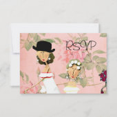 Twee Brides RSVP (Voorkant)