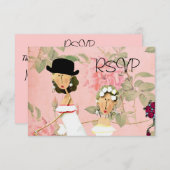 Twee Brides RSVP (Voorkant / Achterkant)